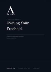 Owning Your Freehold cover