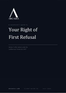 Your Right of First Refusal cover