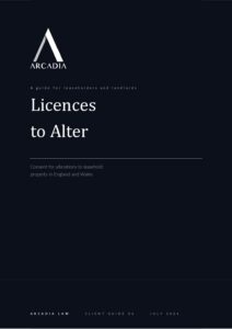Licences to Alter cover