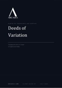 Deeds of Variation cover