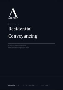 Residential Conveyancing cover