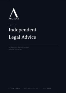 Independent Legal Advice cover